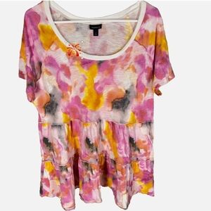 Vibrant Multicolor Women's Top